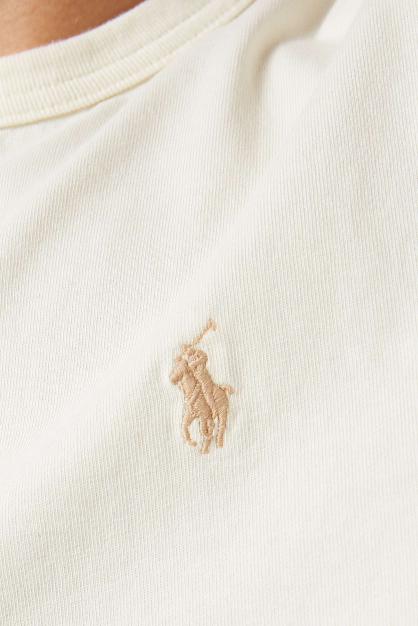 Polo Ralph Lauren White Pony T-skjorte