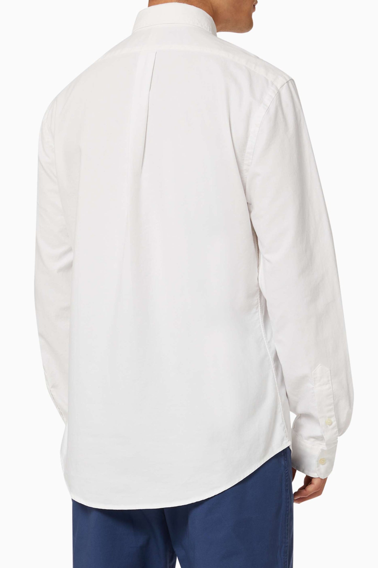 Polo Ralph Lauren hvit slim fit-skjorte