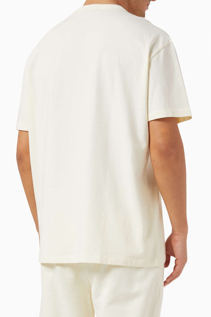 Polo Ralph Lauren White Pony T-skjorte