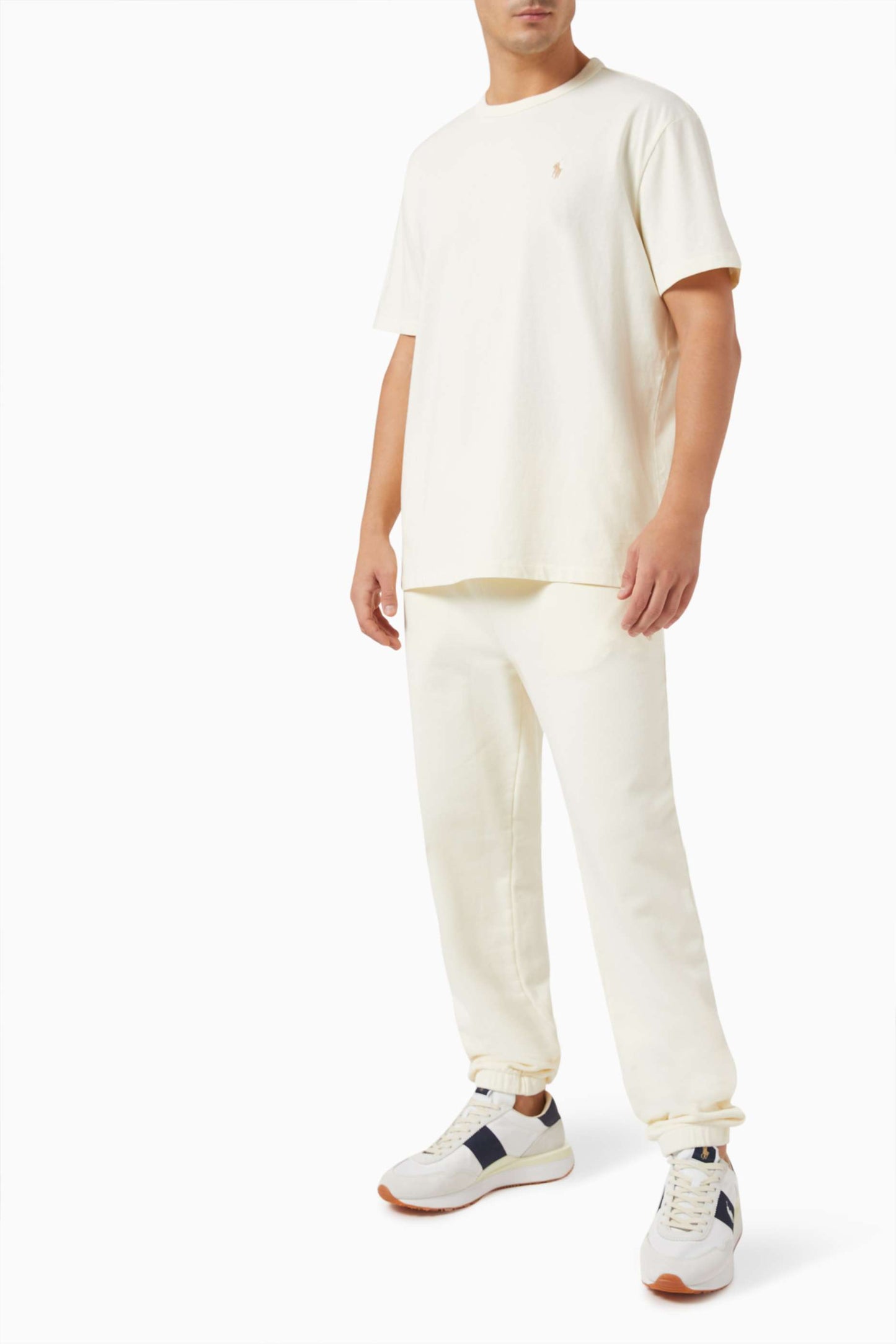 Polo Ralph Lauren White Pony T-skjorte