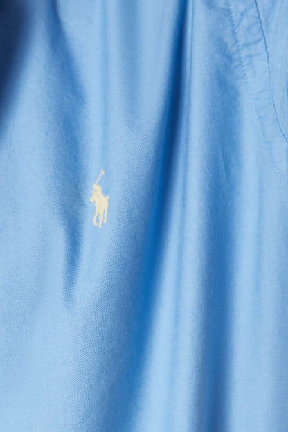Polo Ralph Lauren blå poloskjorte
