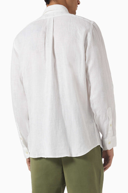 Polo Ralph Lauren hvit ponyskjorte