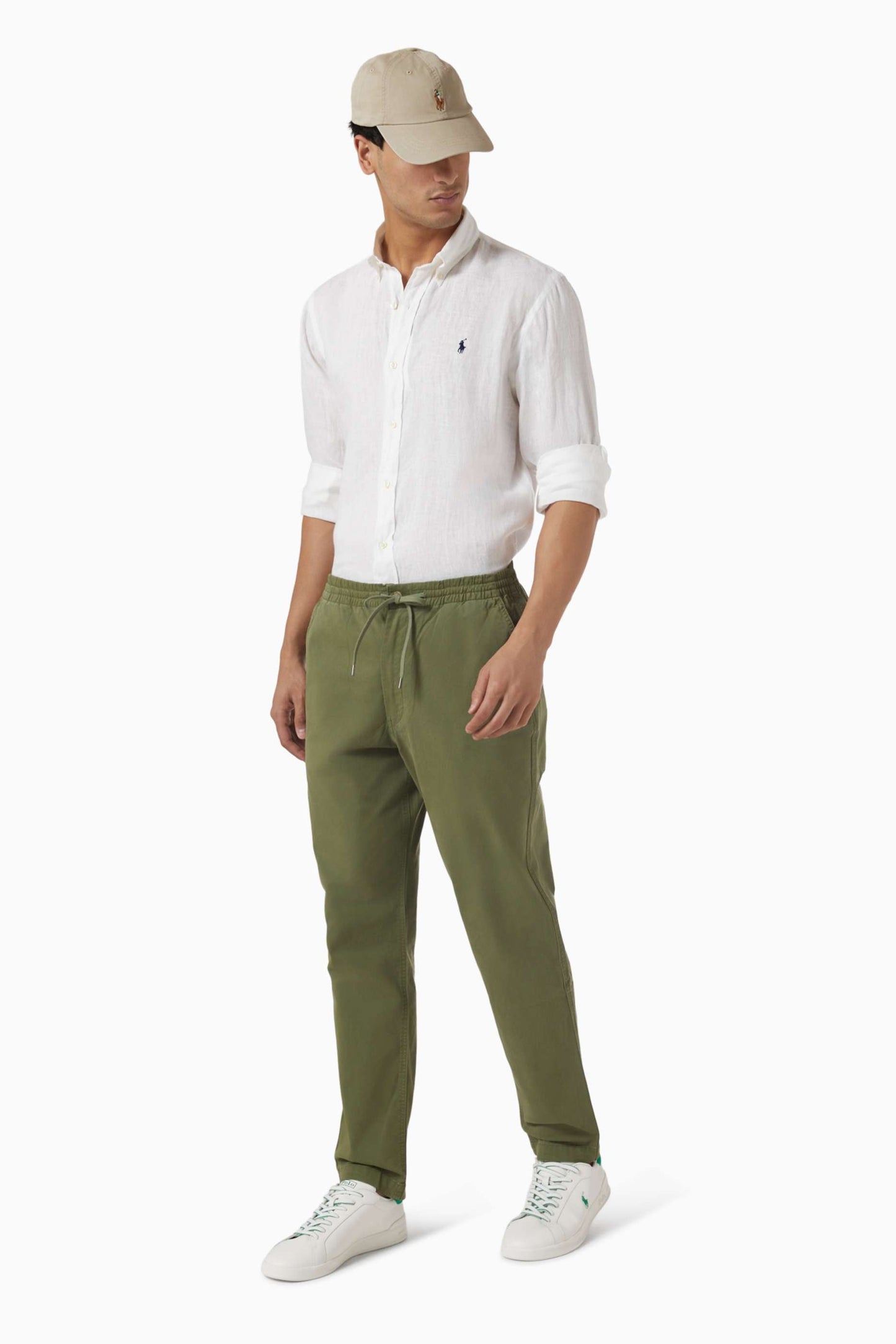 Polo Ralph Lauren hvit ponyskjorte