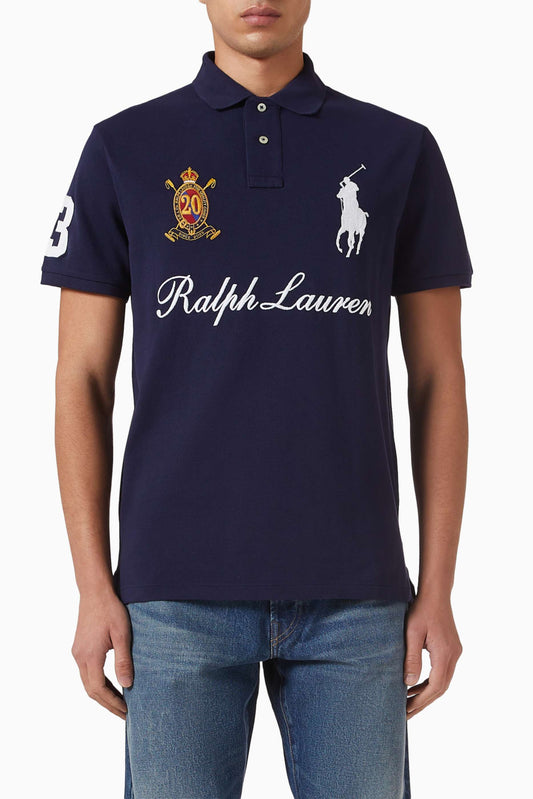 Polo Ralph Lauren blå polo-T-skjorte