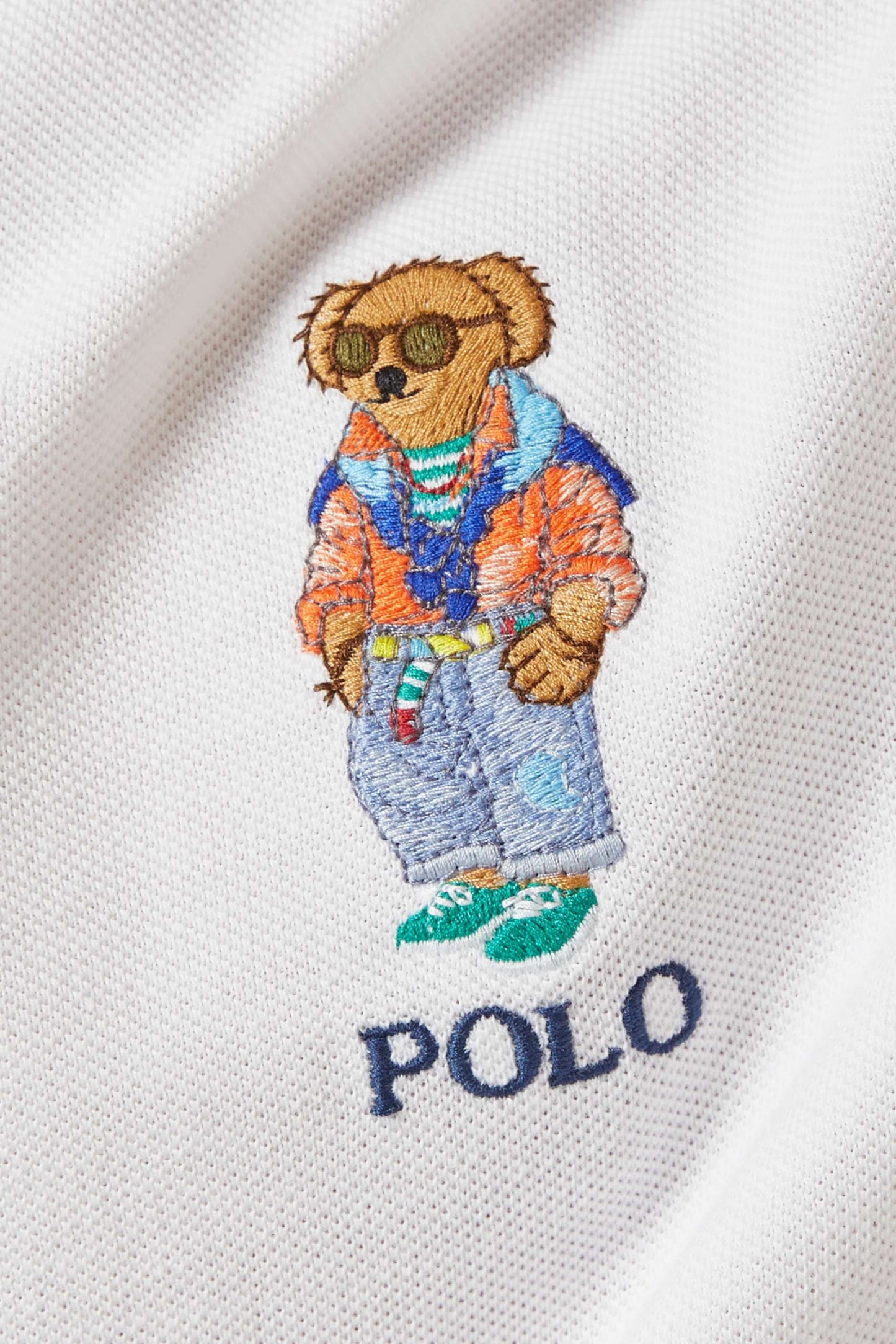 Polo Ralph Lauren hvit polo-T-skjorte