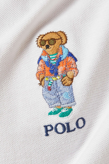 Polo Ralph Lauren hvit polo-T-skjorte