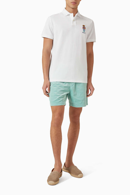 Polo Ralph Lauren hvit polo-T-skjorte