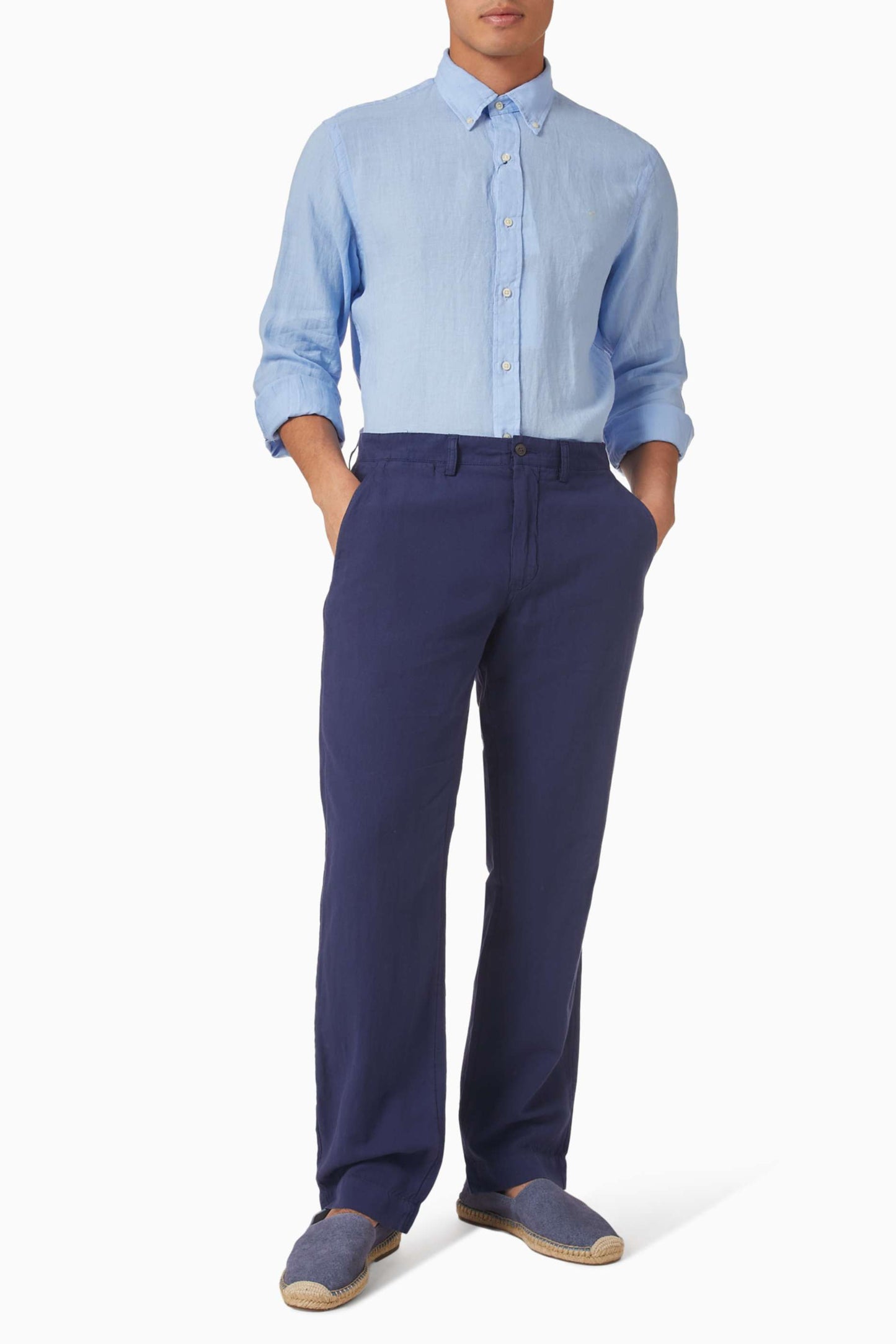 Polo Ralph Lauren blå slim-fit