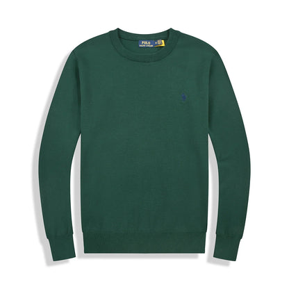 Ralph Lauren Premium-fleece med kort glidelås for menn