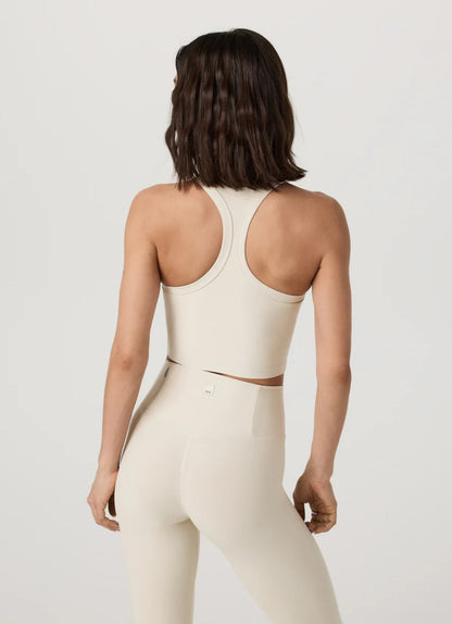 Racerback-tank-top med høy rygg