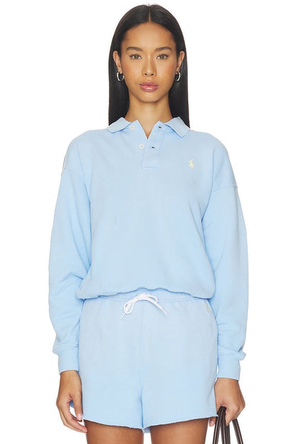 Island Fleece Polo genser