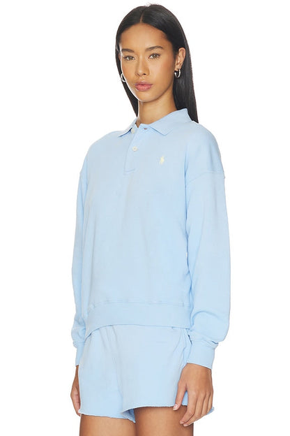 Island Fleece Polo genser