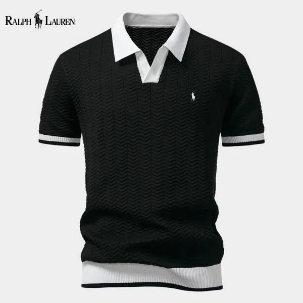 Ralph Lauren® | Prestige Contrast Polo – Italian Edition, slim fit (tettsittende / skreddersydd)
