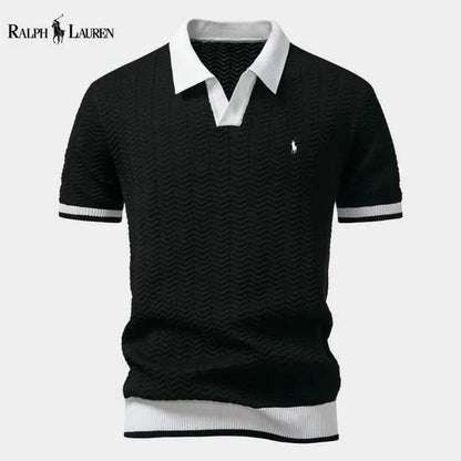 Ralph Lauren® | Prestige Contrast Polo – Italian Edition, slim fit (tettsittende / skreddersydd)
