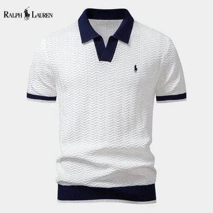 Ralph Lauren® | Prestige Contrast Polo – Italian Edition, slim fit (tettsittende / skreddersydd)