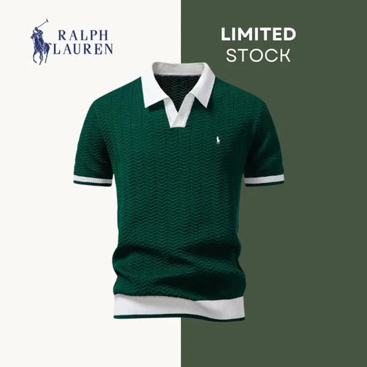 Ralph Lauren® | Prestige Contrast Polo – Italian Edition, slim fit (tettsittende / skreddersydd)