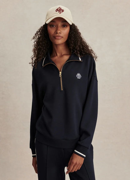 Bertie Half Zip Sweatshirt