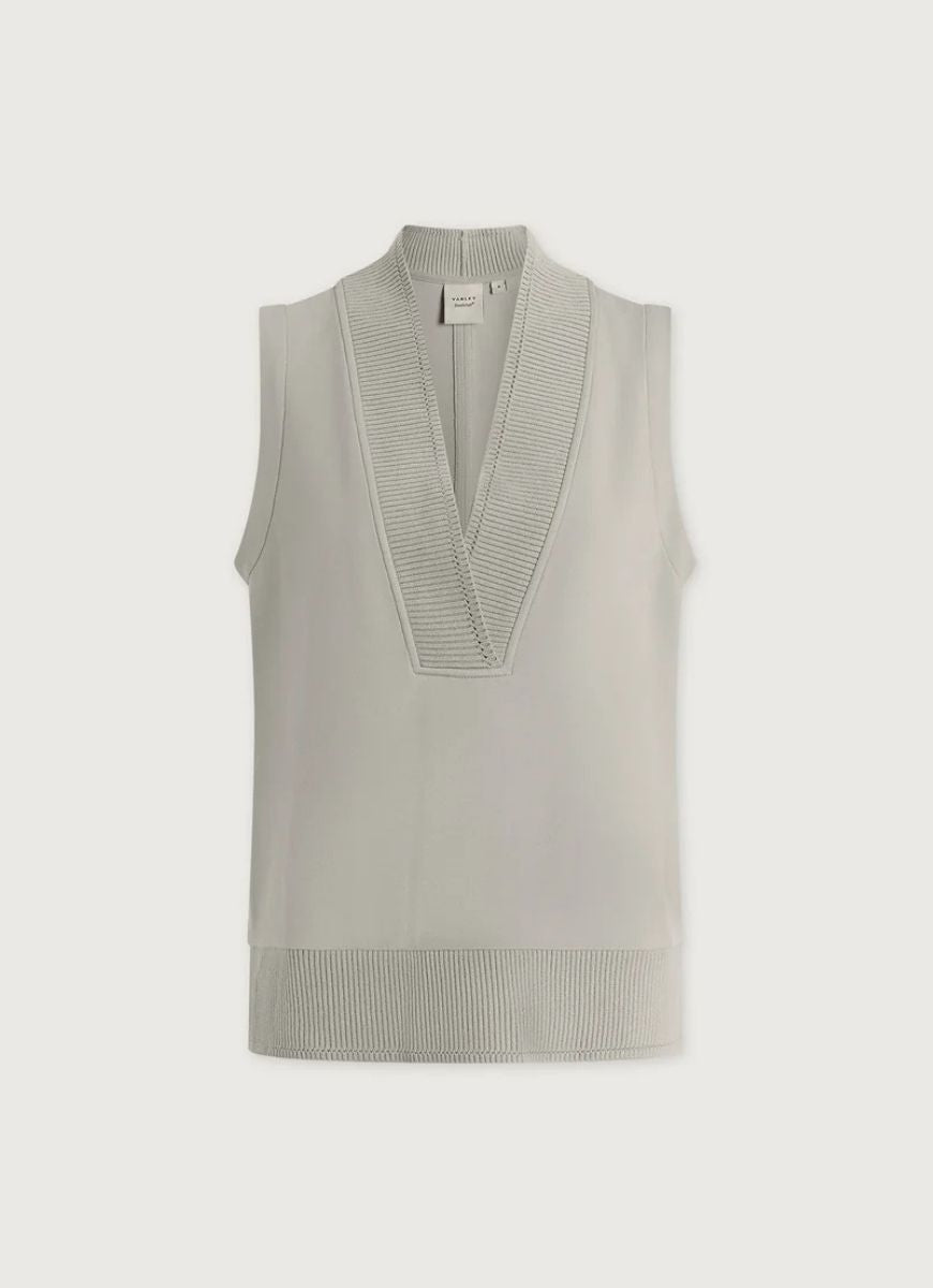 Freida-tanktop med V-hals