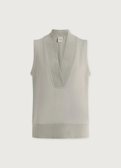 Freida-tanktop med V-hals